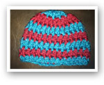 Photo of hats made for Preemie Babies
